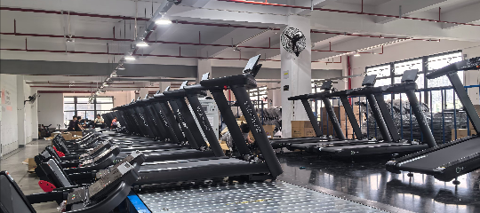 Treadmill assemble line