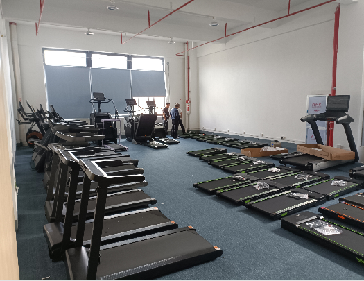 Treadmill showroom